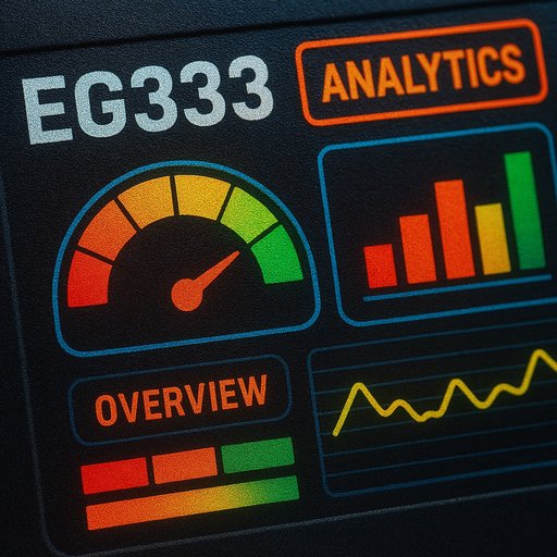 EG333 feature vibrant arcade dashboard analytics