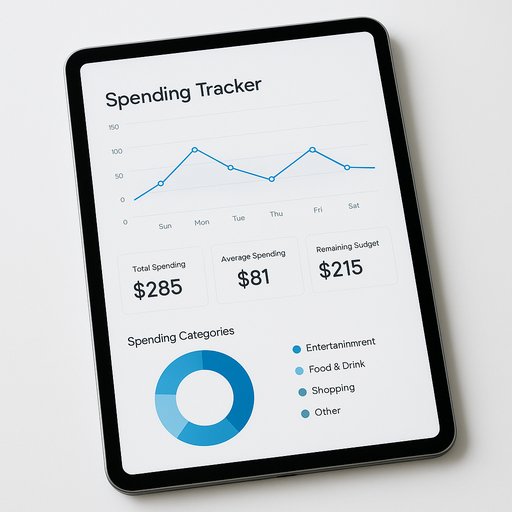 EG333 spending tracker dashboard