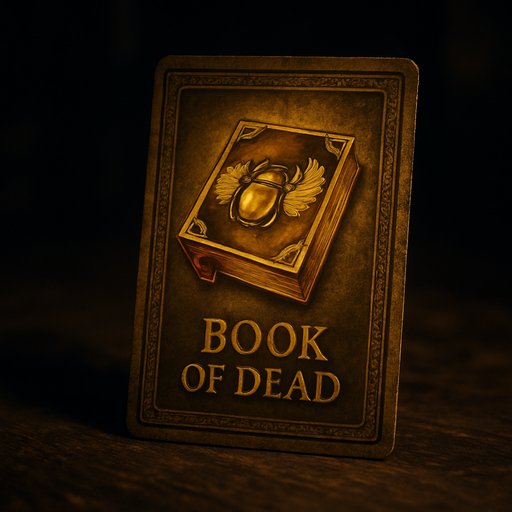 EG333 Book of Dead card