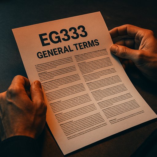 EG333 general terms overview